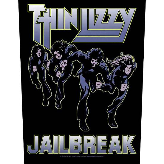 Picture of Thin Lizzy Back Patch: Jailbreak