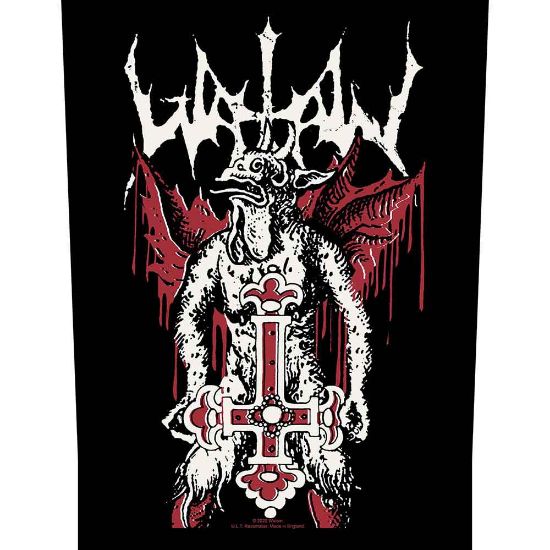 Picture of Watain Back Patch: Inverted Cross