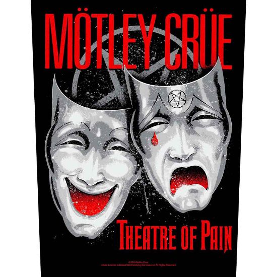 Picture of Motley Crue Back Patch: Theatre of Pain