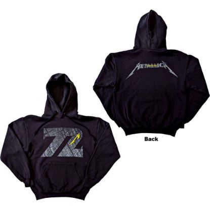 Picture of Metallica Unisex Pullover Hoodie: 72 Seasons Charred Logo Back Print