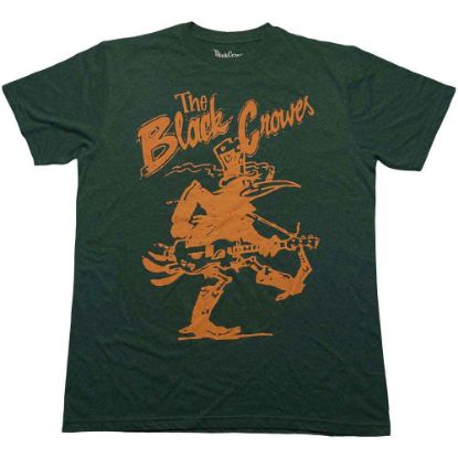 Picture of The Black Crowes Unisex T-Shirt: Crowe Guitar