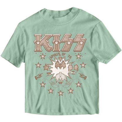Picture of KISS Ladies Crop Top: Spirit of '76