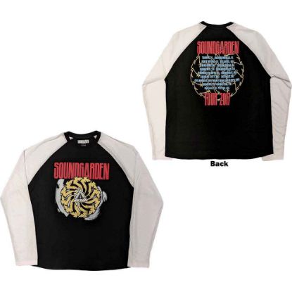 Picture of Soundgarden Unisex Raglan T-Shirt: Tour 2017 Back Print