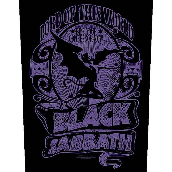 Picture of Black Sabbath Back Patch: Lord Of This World