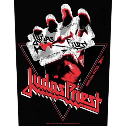 Picture of Judas Priest Back Patch: British Steel Vintage