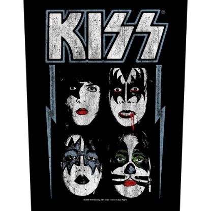 Picture of KISS Back Patch: Faces