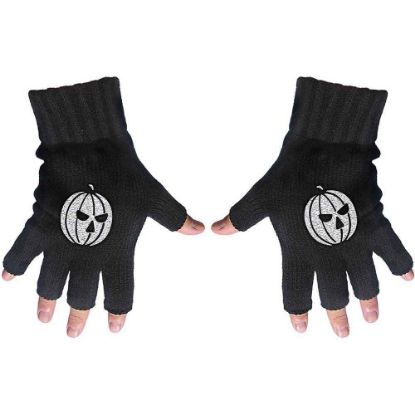 Picture of Helloween Unisex Fingerless Gloves: Pumpkin