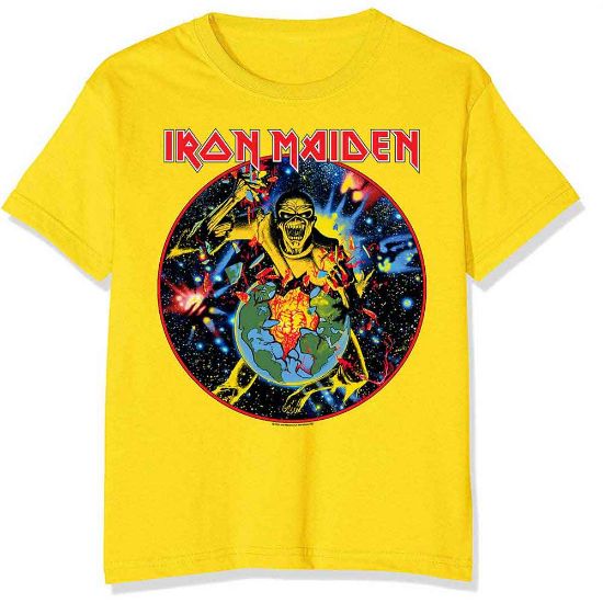 Picture of Iron Maiden Unisex T-Shirt: World Piece Tour Circle