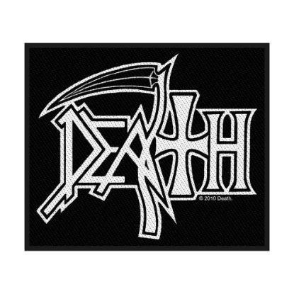 Picture of Death Woven Patch: Logo (Standard)