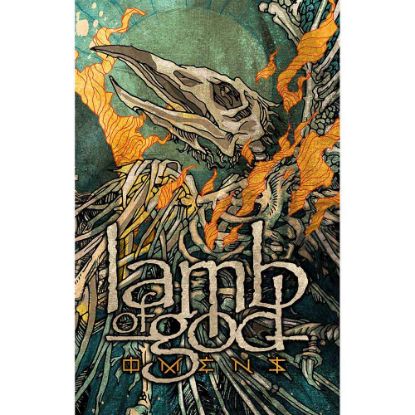 Picture of Lamb Of God Textile Poster: Omens