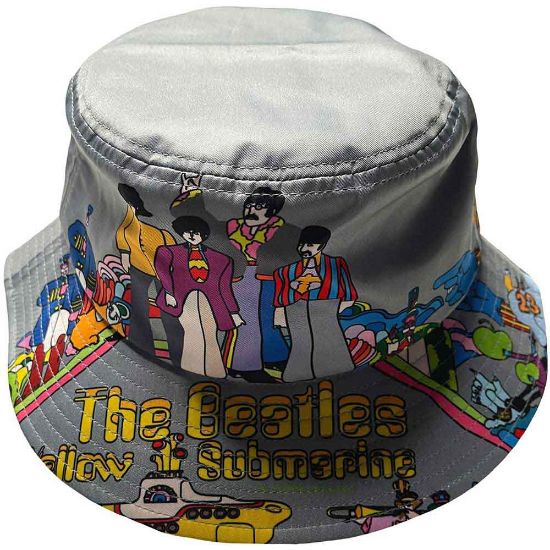 Picture of The Beatles Unisex Bucket Hat: Yellow Submarine