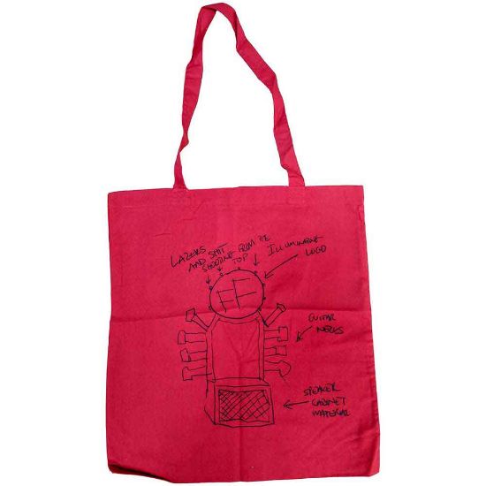 Picture of Foo Fighters Tote Bag: Hand-Drawn (Ex-Tour)