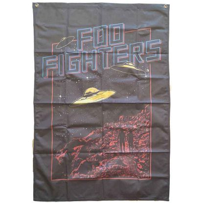 Picture of Foo Fighters Textile Poster: UFOs (Ex-Tour)