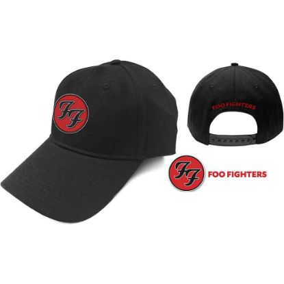 Picture of Foo Fighters Unisex Baseball Cap: FF Logo