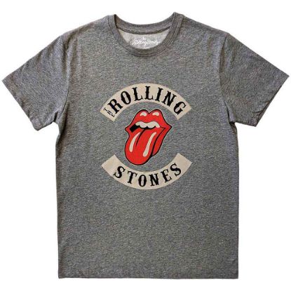 Picture of The Rolling Stones Unisex T-Shirt: Biker Tongue