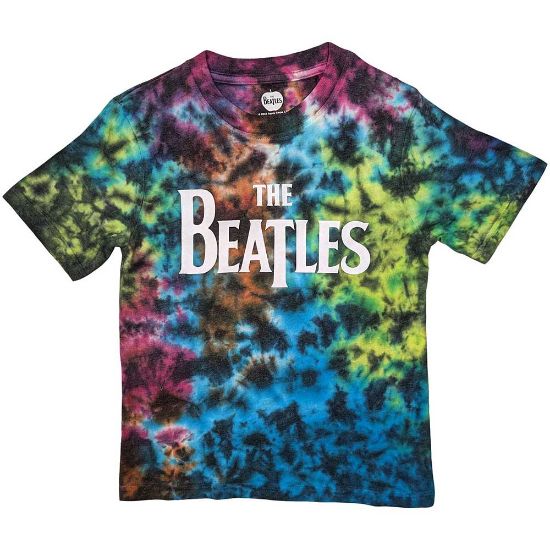 Picture of The Beatles Kids T-Shirt: Drop T Logo Wash Collection