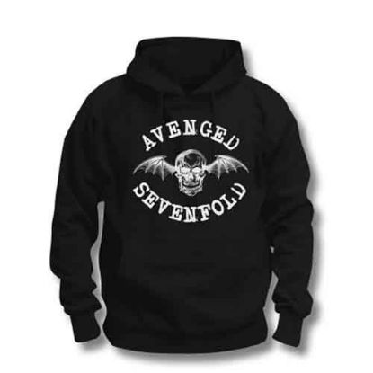 Picture of Avenged Sevenfold Unisex Pullover Hoodie: Logo (Small)