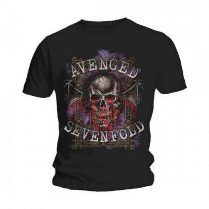 Picture of Avenged Sevenfold Unisex T-Shirt: Bloody Trellis