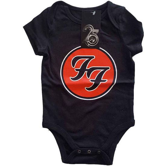 Picture of Foo Fighters Kids Baby Grow: FF Logo (0-3 Months)