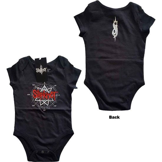 Picture of Slipknot Kids Baby Grow: Star Logo (Back Print)