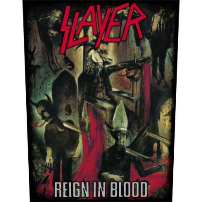Picture of Slayer Back Patch: Reign In Blood