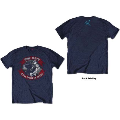 Picture of Pink Floyd Unisex T-Shirt: First In Space Vignette Back Print