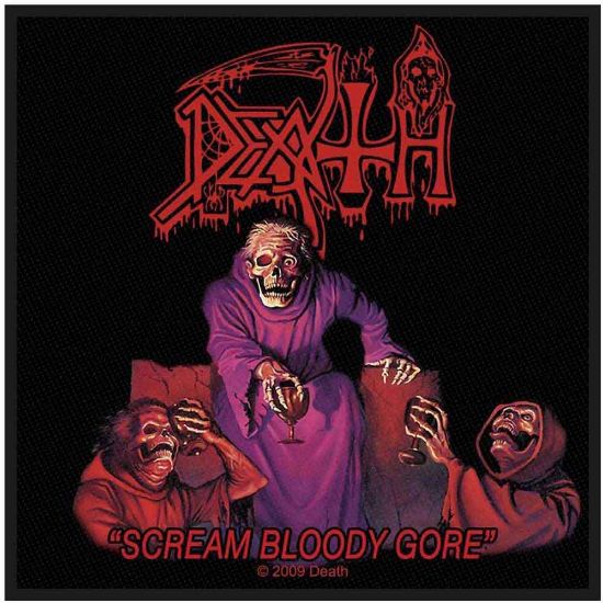 Picture of Death Woven Patch: Scream Bloody Gore (Standard)