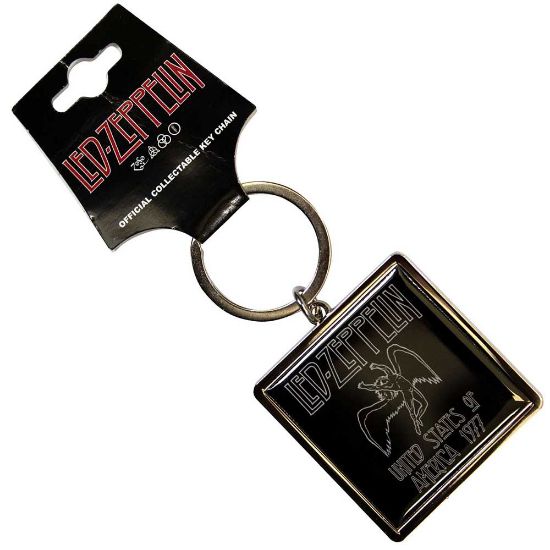 Picture of Led Zeppelin Keychain: 1977 USA Tour