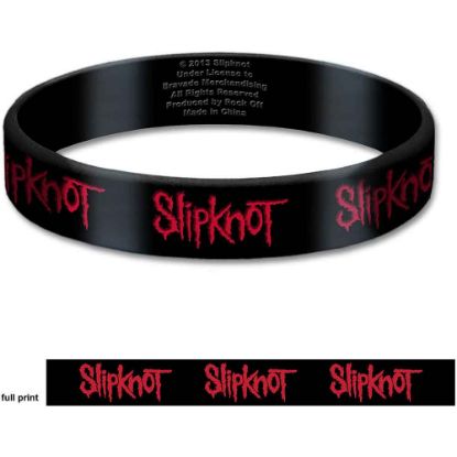 Picture of Slipknot Gummy Wristband: Logo