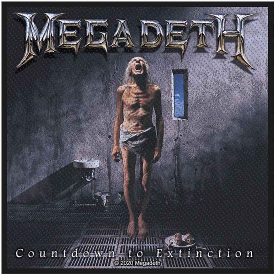 Picture of Megadeth Woven Patch: Countdown To Extinction (Standard)