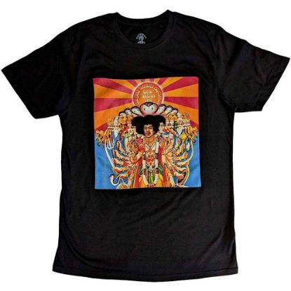Picture of Jimi Hendrix Unisex T-Shirt: Axis