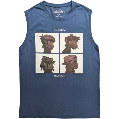 Picture of Gorillaz Unisex Tank T-Shirt: Demon Days