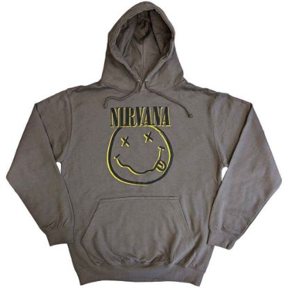 Picture of Nirvana Unisex Pullover Hoodie: Inverse Happy Face