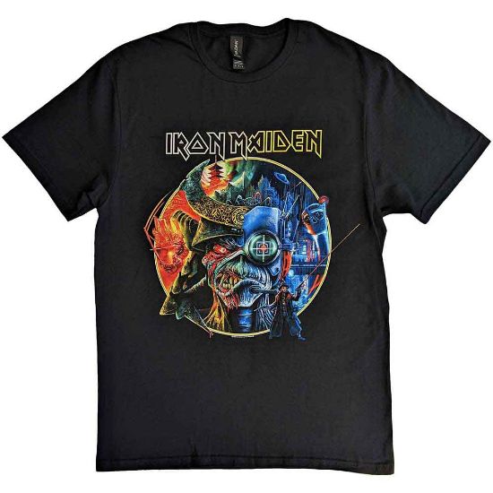 Picture of Iron Maiden Unisex T-Shirt: The Future Past Tour '23 Circle Art