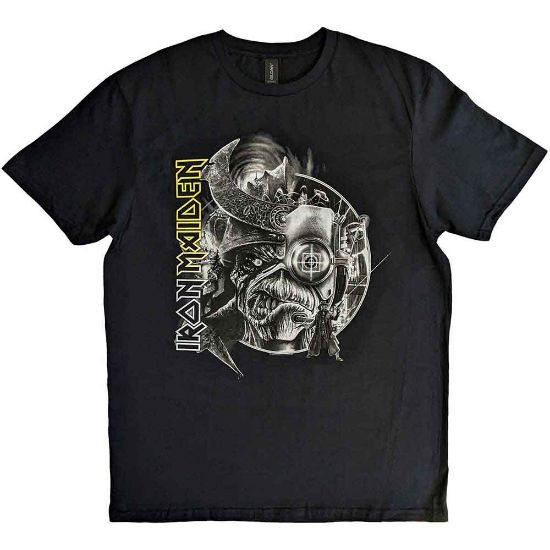 Picture of Iron Maiden Unisex T-Shirt: The Future Past Tour '23 Greyscale