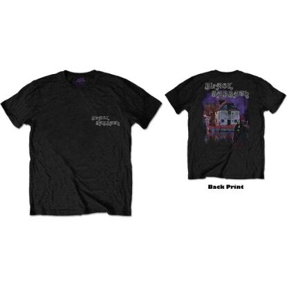 Picture of Black Sabbath Unisex T-Shirt: Debut Album Back Print