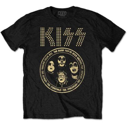 Picture of KISS Unisex T-Shirt: Band Circle