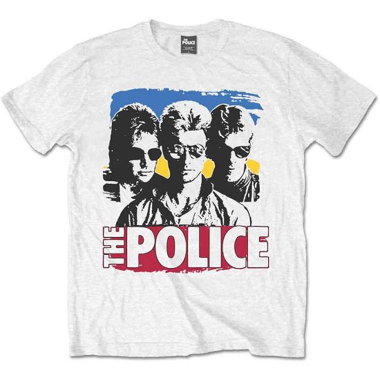 Picture of The Police Unisex T-Shirt: Band Photo Sunglasses