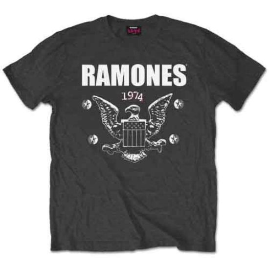 Picture of Ramones Unisex T-Shirt: 1974 Eagle