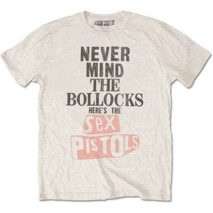 Picture of The Sex Pistols Unisex T-Shirt: Bollocks Distressed