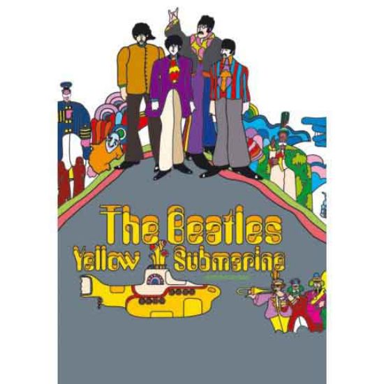 Picture of The Beatles Postcard: Yellow Submarine Album Cover (Standard)