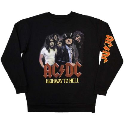 Picture of AC/DC Unisex Sweatshirt: H2H Band (Sleeve Print)