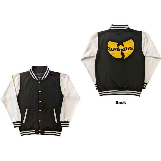 Picture of Wu-Tang Clan Unisex Varsity Jacket: Logo (Back Print) (Medium)