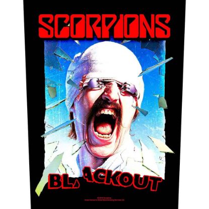 Picture of Scorpions Back Patch: Blackout