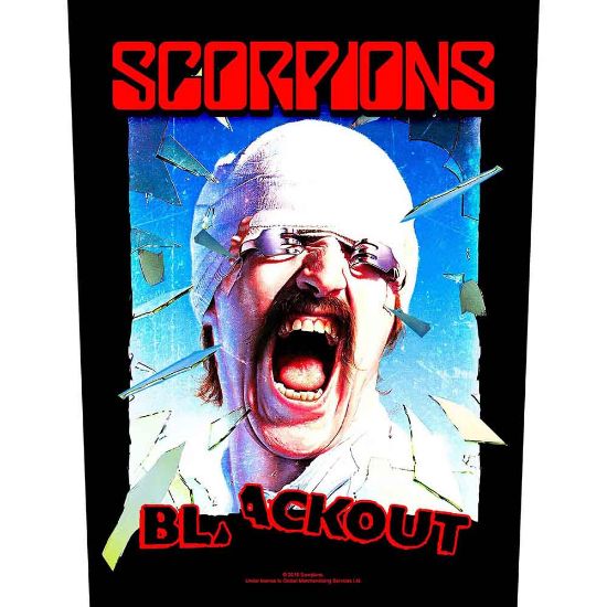 Picture of Scorpions Back Patch: Blackout