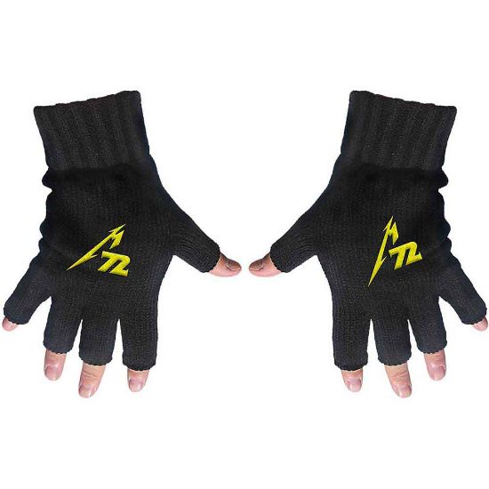 Picture of Metallica Unisex Fingerless Gloves: M72