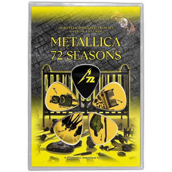 Picture of Metallica Plectrum Pack: 72 Seasons