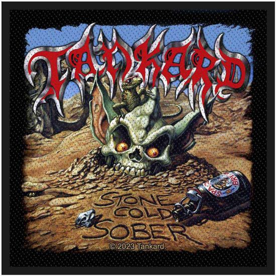 Picture of Tankard Woven Patch: Stone Cold Sober (Standard)