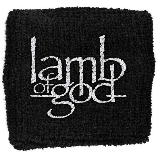 Picture of Lamb Of God Embroidered Wristband: Logo