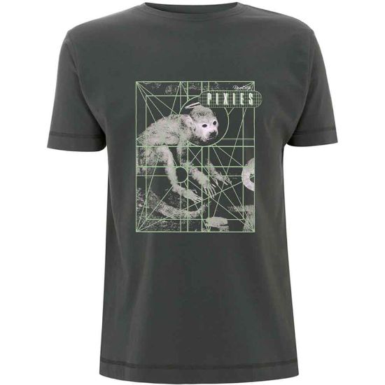 Picture of Pixies Unisex T-Shirt: Monkey Grid
